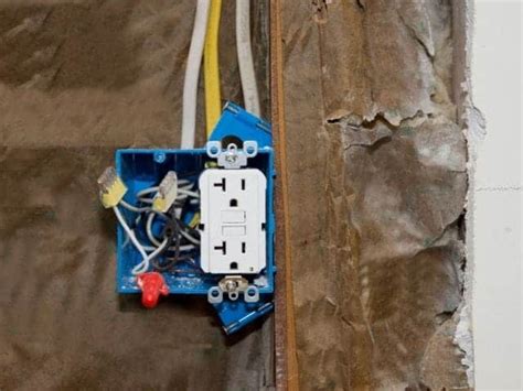 should electrical box be flush with drywall|how to install electrical boxes.